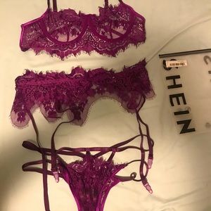 Brand new sexy purple SHEIN lingerie